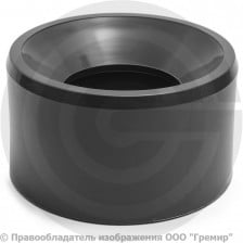 Кольцо редукционное ПВХ клеевое серое Дн 110-75 Ру-16 Aquaviva
