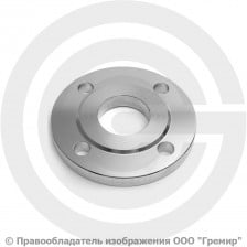 Фланец плоский нержавеющий 12х18н10т 1-40-6 ГОСТ 12820, Ру-6, Ду-40