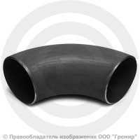 Отвод П90 325х6 (Ду-300) стальной (Ст.20) 90 градусов ГОСТ 17375 Отвод П90 325х6 (Ду-300) стальной (Ст.20) 90 градусов ГОСТ 17375