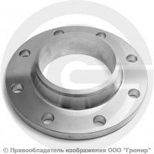 Фланец воротниковый нержавеющий 12х18н10т 1-600-6 ГОСТ 12821, Ру-6, Ду-600