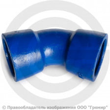 Отвод раструбный ОР ВЧШГ с ЦПП Ду-400