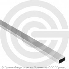 Труба 50х25х1,5 нержавеющая AISI 304 профильная зеркальная (полированная) EN 10219-2