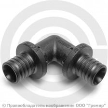 Угольник PPSU для PE-X труб Дн 25 90гр RAUTITAN PX Rehau