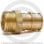 Муфта латунная для PE-X труб Дн 20-1" НР (НАР) GX107 Giacomini