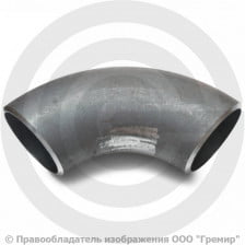 Отвод П90 377х14 (Ду-350) стальной (Ст.20) 90 градусов ГОСТ 17375