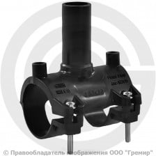 Седелка ПЭ100 электросварная Дн 200-63 Ру-16 SDR11 без фрезы EUROSTANDARD