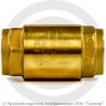 Клапан обратный осевой латунный Ду-15 (1/2&quot;) Ру-25 ВР (ВН) (Т&lt;110°С) NRV-R Ридан