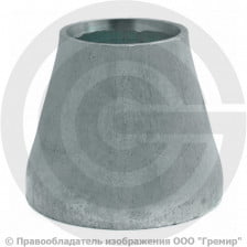 Переход 108х4-89х3,5 (Ду 100-80) оцинкованный концентрический ГОСТ 17378