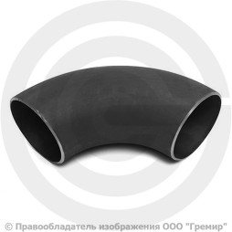 Отвод П90 159х16 (Ду-150) стальной (Ст.20) 90 градусов ГОСТ 30753