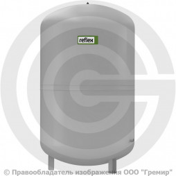 Бак расширительный мембранный для отопления 250 л 6 бар серый Reflex N
