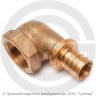 Угольник бронзовый для PE-X труб Дн 20-3/4&quot; ВР (ВН) RAUTITAN RX+ Rehau