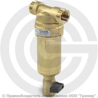 Фильтр сетчатый Т-образный латунный Ду-15 (1/2") Ру-25 НР (НАР) (Т<80°С) Honeywell FF06-1/2"AAMBRU