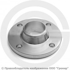 Фланец воротниковый нержавеющий 12х18н10т 1-65-10 ГОСТ 12821, Ру-10, Ду-65