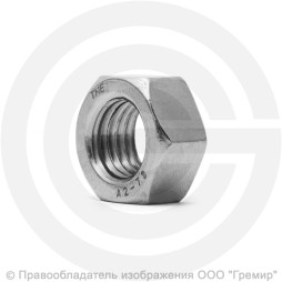Гайка нержавеющая A2 М36 DIN 934