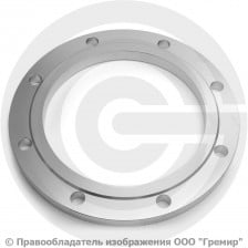 Фланец плоский нержавеющий 12х18н10т 1-500-6 ГОСТ 12820, Ру-6, Ду-500