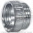Удлинитель латунный ВР-НР (ВН-НАР) Ду-15 (1/2&quot;) L=25мм хром SantechSystems
