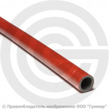 Трубка из вспененного полиэтилена 28/6 L=2м (Т<95°C) в защ оболочке красный Energoflex SUPER PROTECT