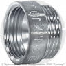 Удлинитель латунный ВР-НР (ВН-НАР) Ду-20 (3/4&quot;) L=70мм хром SantechSystems