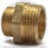 Ниппель латунный переходной НР (НАР) Ду 32-15 (1 1/4"-1/2") VALFEX