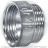 Удлинитель латунный ВР-НР (ВН-НАР) Ду-25 (1&quot;) L=30мм хром SantechSystems