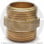 Ниппель латунный НР (НАР) Ду-15 (1/2") Giacomini R189