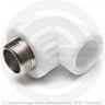 Угольник PP-R комбинированный белый НР (НАР) Дн 20-3/4&quot; RTP (РосТурПласт)