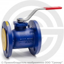 Кран чугунный фланцевый Ду-15 Ру-16 L=115мм полнопроходной Zetkama 565A