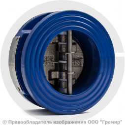 Клапан обратный двухстворчатый чугунный межфланцевый Ду-600 Ру-16 (Т<120°С) ств чугун Benarmo