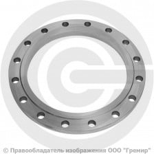 Фланец плоский 09Г2С 1-400-10 ГОСТ 12820, Ру-10, Ду-400