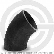 Отвод П60 108х8 (Ду-100) стальной (Ст.20) 60 градусов ГОСТ 17375