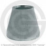 Переход 38х2-32х2 (Ду 32-25) оцинкованный концентрический ГОСТ 17378