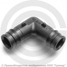 Угольник PPSU для PE-X труб Дн 16 РОС