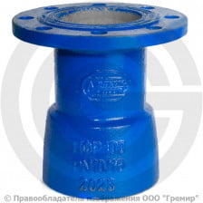 Переход раструб-фланец ХРФ ВЧШГ с ЦПП Ду 250-200