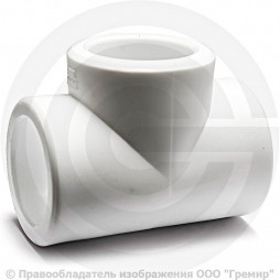 Тройник PP-R белый внутренняя пайка Дн 110 RTP (РосТурПласт)