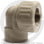 Угольник PP-R комбинированный серый ВР (ВН) Дн 20-1/2" VALFEX