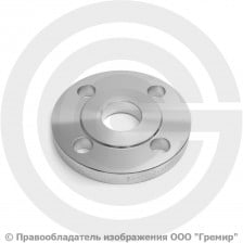 Фланец плоский нержавеющий 12х18н10т 1-32-16 ГОСТ 12820, Ру-16, Ду-32