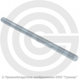 Шпилька стальная оцинкованная М10х1000 DIN 975
