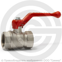 Кран латунный Ду-15 (1/2") Ру-40 ВР (ВН) муфтовый никель рычаг VALFEX 11Б27фт1М Кран латунный Ду-15 (1/2") Ру-40 ВР (ВН) муфтовый никель рычаг VALFEX 11Б27фт1М