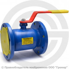 Кран стальной фланцевый Ду-250 Ру-16 L=450мм МАРШАЛ 11с67п 2ЦФ.00.1.016.250/200