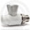 Кран PP-R Дн 20-1/2" НР (НАР) прямой для радиатора белый RTP (РосТурПласт)