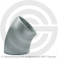 Отвод 57х3,5 (Ду-50) оцинкованный 45 градусов ГОСТ 17375