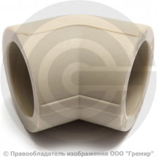 Угольник PP-RCT серый Дн 63 45гр Wavin Ekoplastik