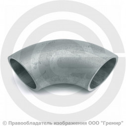 Отвод 89х3 (Ду-80) оцинкованный 90 градусов ГОСТ 17375