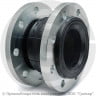 Вибровставка резиновая фланцевая Ду-350 Ру-10 EPDM Tecofi DI7240N