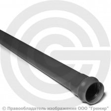Труба НПВХ (ПВХ) 125 клеевая серая SDR26 Дн 140х5,4 Ру-10 напорная L=3м Aquaviva