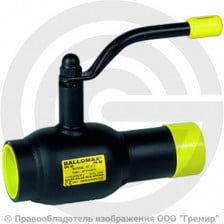 Кран стальной резьба-сварка Ду-50 (2") Ру-40 L=223мм Broen Ballomax КШТ 60.101.050