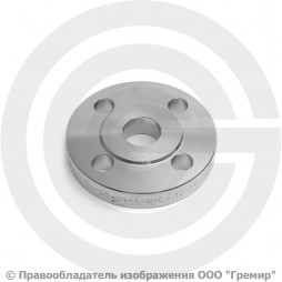 Фланец плоский нержавеющий 12х18н10т 1-20-25 ГОСТ 12820, Ру-25, Ду-20
