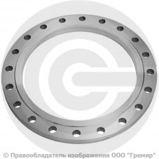 Фланец плоский стальной 1-1200-6 ГОСТ 12820, Ру-6, Ду-1200