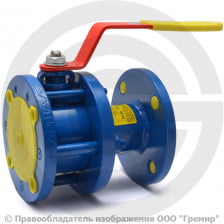 Кран стальной фланцевый Ду-100 Ру-16 L=230мм полнопроходной МАРШАЛ 11с67п СФ.00.1.016.100