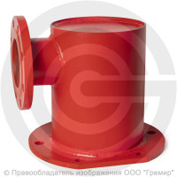 Подставка пожарная односторонняя фланцевая ППОФ стальная Ду-350 Ру-16 КЗСД Подставка пожарная односторонняя фланцевая ППОФ стальная Ду-350 Ру-16 КЗСД